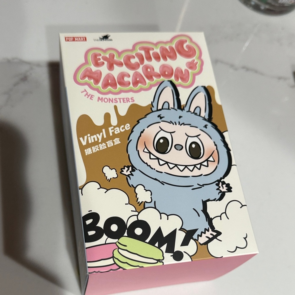 Exciting Macaron The Monsters Collectible Vinyl Face Doll-Soymilk